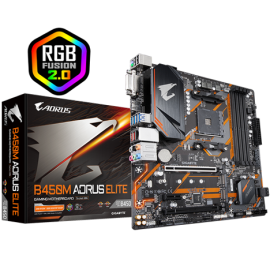 Gigabyte B450M AORUS ELITE ATX Motherboard